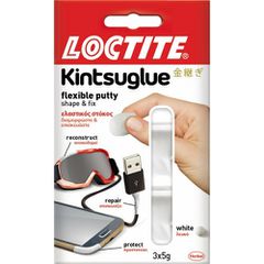 Loctite Kintsuglue ελαστικός επισκευαστικός στόκος 3x5gr Λευκός
