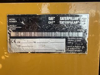 Εκσκαφέας Με Ερπύστριες CAT 2015 336 FL-thumb-13