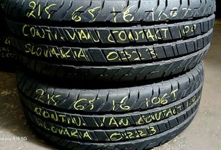 215/65R16 Continental Μεταχειρισμένα DOT0223