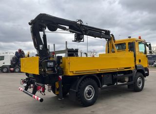 Γερανοί - Φορτηγά Με Γερανό MAN 2010 TGM 13.290 4x4 Hiab 9τμ-thumb-1