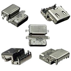 Βύσμα Τροφοδοσίας DC Power Jack Socket για Laptop Acer Chromebook Spin CP514-1H CP713-2W CP713-1WN CB714-1W CB715-1W HP Chromebook x360 14C-CA 917088-S14 Type-C ( Κωδ.31145 )