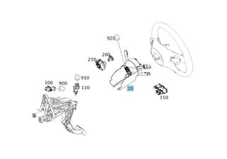 ΔΙΑΚΟΠΤΗΣ-ΓΩΝΙΑ ΤΙΜΟΝΙΟΥ MERCEDES A2469003614 9051 CLA - GLA - A CLASS-thumb-3
