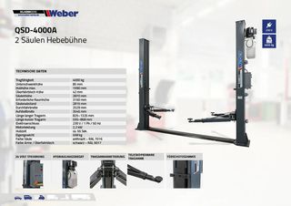 ΑΝΥΨΩΤΙΚΟ ΗΛΕΚΤΡΟΥΔΡΑΥΛΙΚΟ ΔΙΚΟΛΩΝΟ 4Τ Weber Classic Series QSD-4000A (220V)-thumb-7