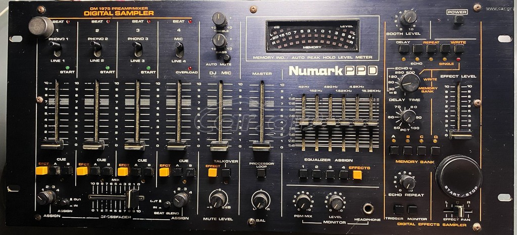 Numark PPD DM 1975 DJ Mixer & Sampler
