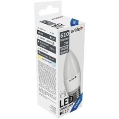 Avide Value LED Κερί E27 7W Ψυχρό 6400K-thumb-2