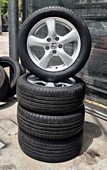 HONDA CIVIC ΓΝΗΣΙΑ ΖΑΝΤΟΛΑΣΤΙΧΑ 16'' 5Χ114-thumb-2