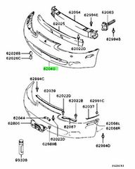 ΠΡΟΦΥΛΑΚΤΗΡΑΣ ΕΜΠΡΟΣ MITSUBISHI ECLIPSE (MR178172)-thumb-1