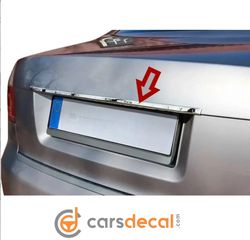 Audi A1 A3 A4 A6 A8 Q2 Q3 Q5 Q7 Διακοσμητικό Νίκελ Πινακίδας
