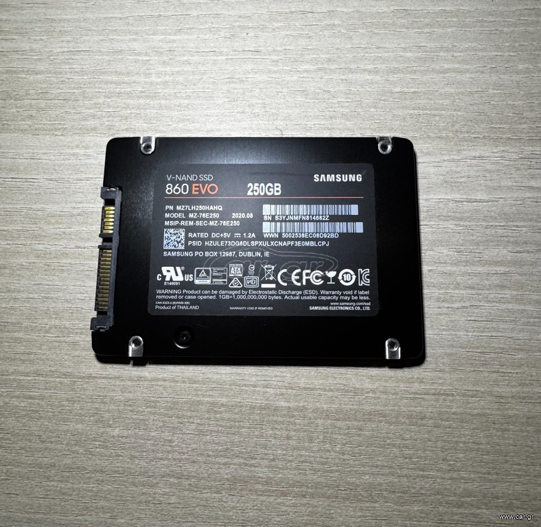 SAMSUNG 860 EVO 250G