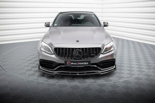 Εμπρός Σπόιλερ V.2 Mercedes-AMG C63 Sedan / Estate W205 Facelift-thumb-1
