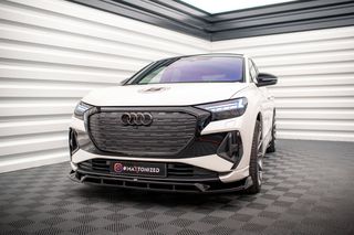 Εμπρός Σπόιλερ V.2 Audi Q4 e-tron Sportback S-line Mk1