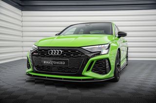Prepreg Carbon Fiber Εμπρός Σπόιλερ Audi RS3 Sedan / Sportback 8Y
