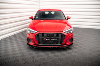 Εμπρός Σπόιλερ V.1 Audi A3 8Y-thumb-1