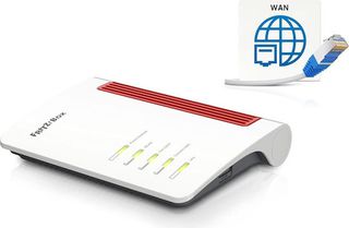 AVM FRITZ!Box 4050 Ασύρματο Router Wi-Fi 6 με 3 Θύρες Gigabit Ethernet