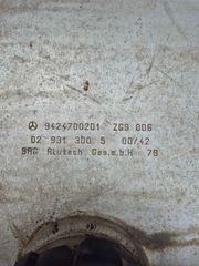 Φορτηγό Άνω Των 7.5τ 2010 Ρεζερβουάρ Αλουμινίου Mercedes-Benz 300L (Γνήσιο) + Βάσεις-thumb-4