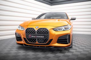 Εμπρός Σπόιλερ V.4 BMW 4 M-Pack / M440i G22 / G23 / G22 Facelift / G23 Facelift