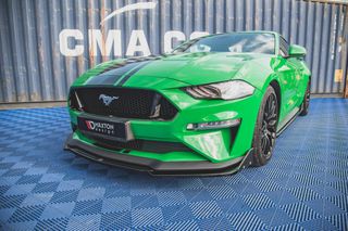 Εμπρός Σπόιλερ V.2 + Flaps Ford Mustang GT Mk6 Facelift