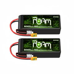Ovonic Roam Series 6S 6000mAh 150C LiPo Battery with XT90-S Anti-Spark Plug for 7-10 inch Cinelifters & Long Range FPV Drones