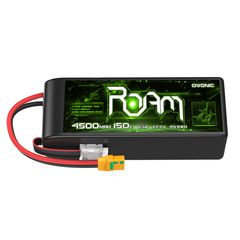 Ovonic Roam Series 6S 4500mAh 6S1P 150C 22.2V Long Range Lipo Battery with XT90-S Anti Spark Plug for 7-10 inch Long Range Drone Taurus X8 6S HD Cinelifter Multirotor X-Class