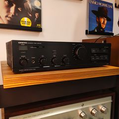 Onkyo A-8130 Integrated Stereo Amplifier Made in Japan Phono Stage Vintage Hi-Fi 1987