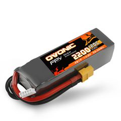 Ovonic 120C 4S 2200mAh 14.8V LiPo Battery XT60 for FPV RC