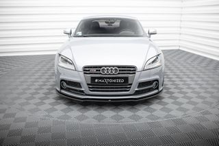 Εμπρός Σπόιλερ V.1 Audi TT S / TT S-Line 8J Facelift-thumb-1