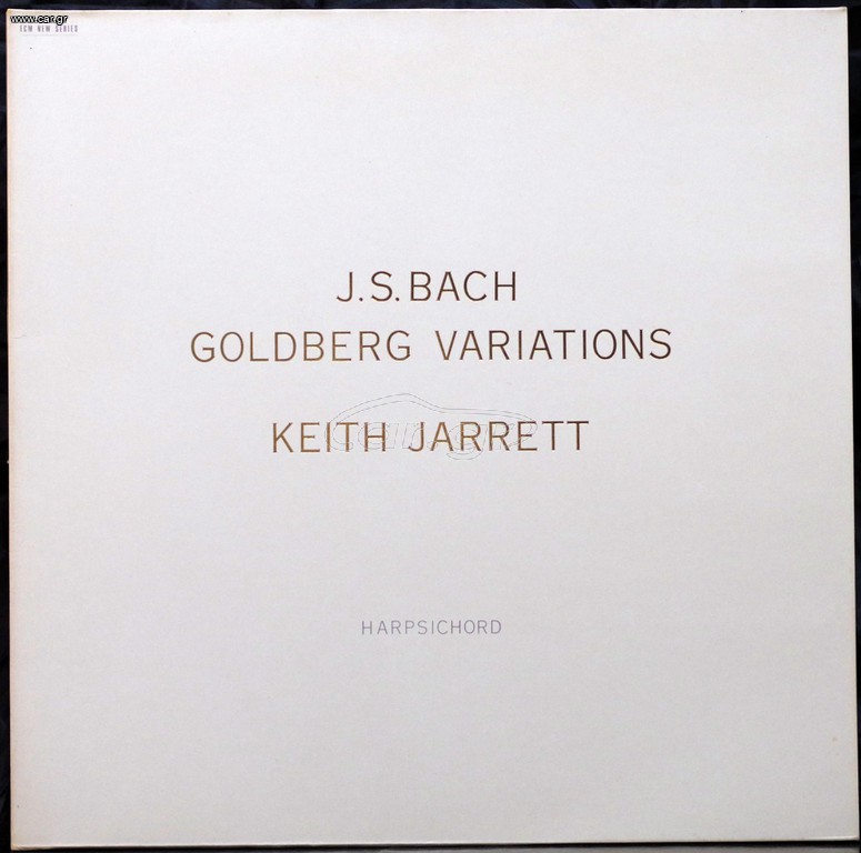 KEITH JARRETT-J. S. BACH GOLDBERG VARIATIONS