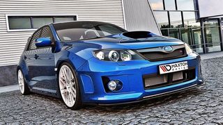 Εμπρός Σπόιλερ V.1 Subaru Impreza WRX STI  MK3 Facelift