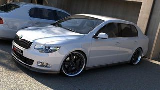 Εμπρός Σπόιλερ Skoda Superb Mk2
