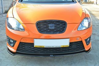 FRONT SPLITTER V.2 SEAT LEON MK2 CUPRA / FR (FACELIFT)-thumb-1