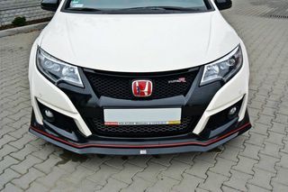 FRONT SPLITTER v.2 HONDA CIVIC IX TYPE R-thumb-1