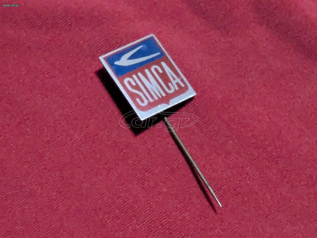 Simca καρφίτσα πέτου αντίκα