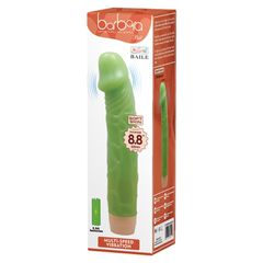 Vibrator Realist Bill, Multispeed, Verde, 22.5 cm-thumb-4