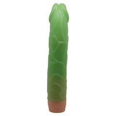 Vibrator Realist Bill, Multispeed, Verde, 22.5 cm-thumb-1