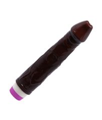 Vibrator Waves of Pleasure, Multispeed, PVC, Brown, 22 cm