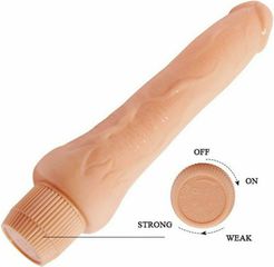 Vibrator Realist Dryad, Multispeed, Natural, 25 cm-thumb-1