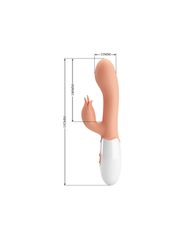 Pretty Love Bloody Mary Vibrator, 30 Vibration Modes, TPR, Natur-thumb-6