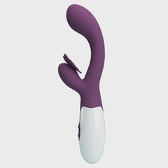 Pretty Love Butterfly Kiss Vibrator Purple-thumb-1