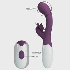 Pretty Love Butterfly Kiss Vibrator Purple-thumb-4