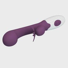 Pretty Love Butterfly Kiss Vibrator Purple-thumb-6
