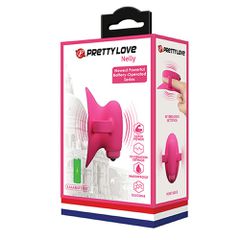 Pretty Love Finger Vibrator Pink-thumb-4