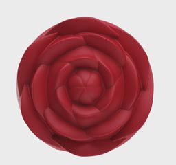 Mini Vibrator Rose Ring, 9 Vibration Modes, Silicone, USB Magnet-thumb-2