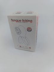 Tongue Licking Penis Ring, Bluetooth Control, Mobile App, Silico-thumb-1