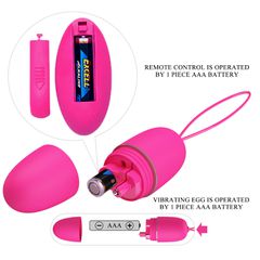 Egg Vibrator Selkie, 12 Vibration Modes, Remote Control, ABS, Pi-thumb-5