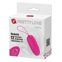 Egg Vibrator Selkie, 12 Vibration Modes, Remote Control, ABS, Pi-thumb-6