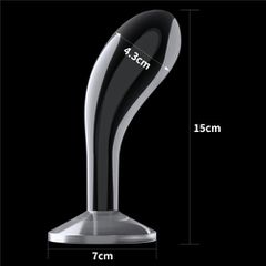 Dop Anal Flawless Clear, TPE, Transparent, 15 cm-thumb-3