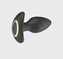 Remote Control Anal Plug, 7 Vibration Modes, 3 Rotation Modes, S-thumb-2