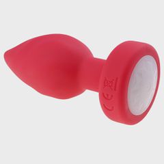 Plug Led Light Plug, Remote Control, 10 Modes, USB, Red, 9 cm-thumb-1