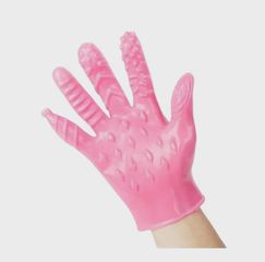 Stimulating Glove, PVC, Pink, Mokko Toys