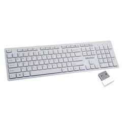 Meetion MT-WK841 2.4G Ασύρματο Πληκτρολόγιο Άσπρο